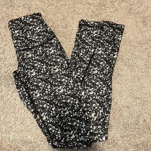 Lululemon leggings confetti print